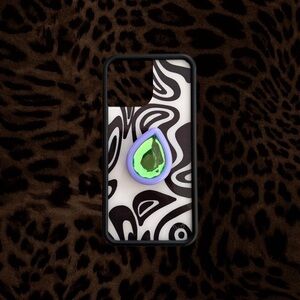 Black and Green Phone Case